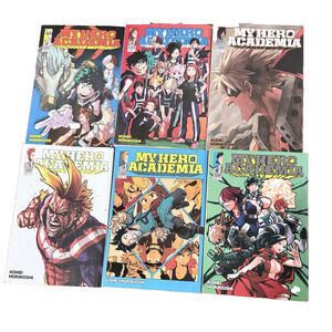 My Hero Academia Manga Lot Vol 3 4 7 11 12 22 First Printing Mixed Shonen Jump